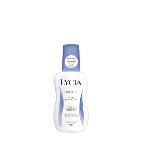 Lycia Original Deodorante Vapo No Gas Antibatterico Effetto Asciutto 48H