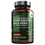 Nutravita Maca Peruviana Complesso con Arginina Integratore Vegano 6 Mesi