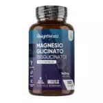 Magnesio Bisglicinato con Vitamina B6 Vegano, Glicinato Puro, Senza Additivi