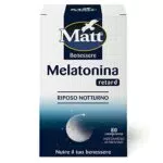 Matt, Melatonina Retard, Integratore Alimentare per il Riposo Notturno a Base di Melatonina