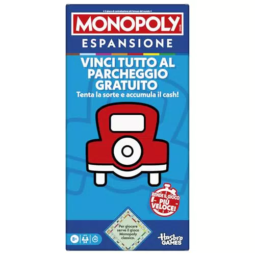 Monopoly Espansione Vinci Tutto al Parcheggio Gratuito, Versione Italiana