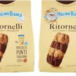 Mulino Bianco Biscotti Frollini Ritornelli con Cacao e Mandorleenza Olio di Palma