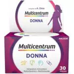 Multicentrum Donna Integratore Multivitaminico con Vitamina D, K, Acido Folico, Ferro