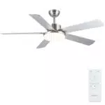 Newday Ventilatore da Soffitto con Luce e Telecomando Silenzioso per Interni