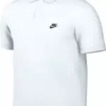 Nike Sportswear Matchup PQ, Polo Uomo, Dk Grey Heather/White