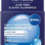 Nivea Crema Giorno e Notte Rigenerante con Aloe Vera e Acido Ialuronico Idratante