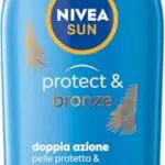 Nivea Sun Latte Solare Protect & Bronze FP30 Crema Abbronzante Protettiva