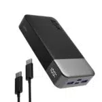 Nobis Power Bank 20000mAh 45W Ricarica Rapida USB C e 4 Porte Display LED