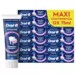 Oral-B Dentifricio Advanced Protezione Gengive per Gengive Infiammate e Alito Fresco
