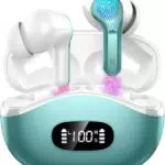 Ordtop Auricolari Bluetooth 5.3 con Cancellazione Rumore, 40H, Display LED, Impermeabili