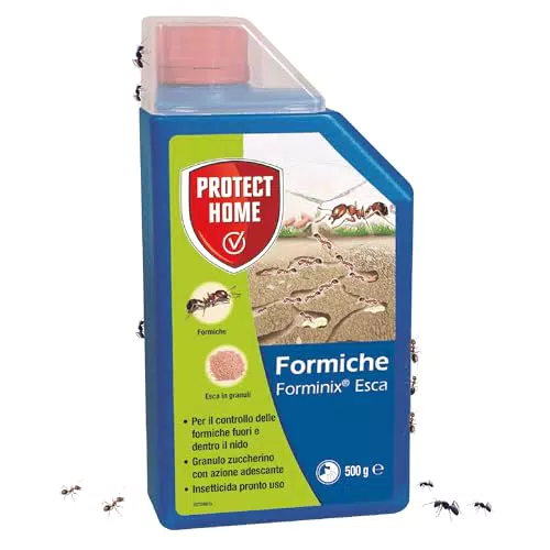 Forminix Esca Granulare per Formiche Eliminazione Nido Protezione Casa