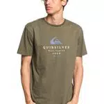 Quiksilver First Fire Maglietta Uomo Casual Cotone Manica Corta