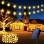 Realky Catena Luminosa Solare da Esterno 8 Modalità Impermeabile per Giardino Terrazzo