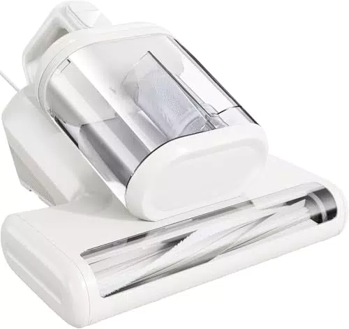 Resmafn Battimaterasso Aspirapolvere Antiacaro UV per Materassi e Tessuti 15KPa