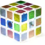 Rubik's Cubo Pulse Originale con Luci Lampeggianti Rompicapo Antistress 8+ Anni