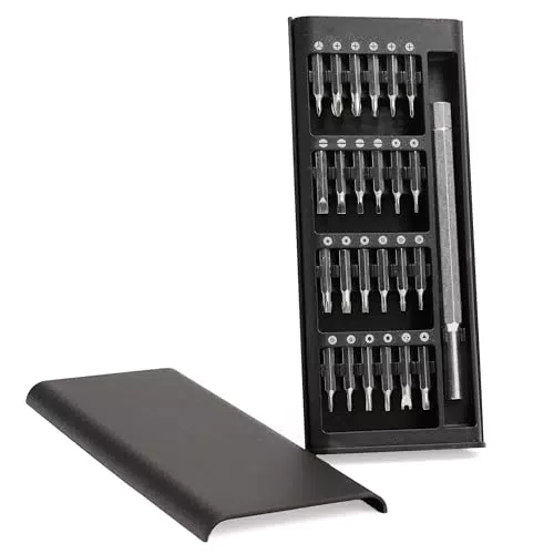 Set Cacciaviti Precisione per Elettronica con Punte Magnetiche, Kit per Smartphone e PC