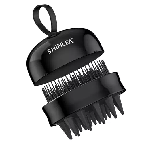 Shinlea Spazzola Massaggiante Cuoio Capelluto in Silicone per Crescita Capelli