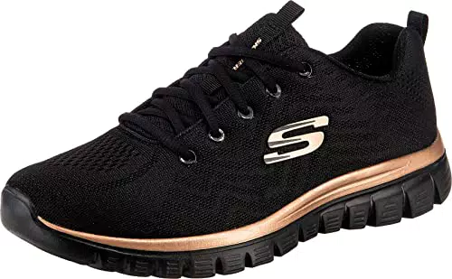 Skechers Graceful Get Connected Sneaker Donna Maglia Traspirante Comfort