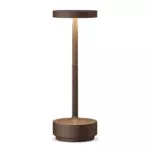 SLSMD Lampada da Tavolo LED Senza Fili Ricaricabile Dimmerabile USB-C Interno Esterno