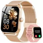 Smartwatch Donna con Chiamate Bluetooth, 120 Modalità Sport, Monitoraggio Salute 24/7