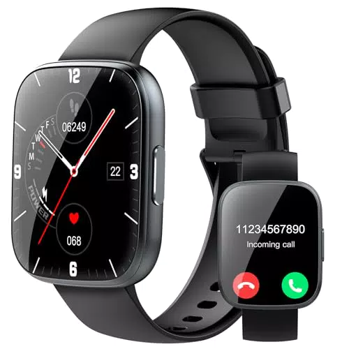 Smartwatch 1,95'' Effettua e Risponde Chiamate Fitness Tracker IP68 per Android e iOS