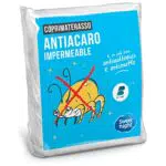 Sweet Night Coprimaterasso Impermeabile Antiacaro per Letto Articolato in Cotone