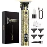 Tagliacapelli Uomo Professionale Rasoio Elettrico Barba Trimmer Capelli Regolabarba