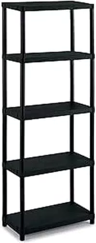 Terry Scaffale Modulare 3060 S-5 a 5 Ripiani per Interni ed Esterni in Plastica