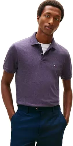 Tommy Hilfiger Polo Uomo Cotone Liquido Reg Stagionale Modello MW0MW39994