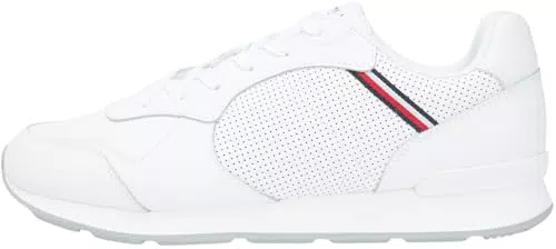 Tommy Hilfiger Uomo Runner Icon Sneaker Bassa in Pelle