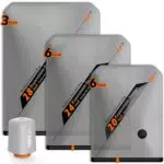 Vacbird Sacchetti Sottovuoto Vestiti con Pompa Sottovuoto Portatile per Viaggi e Bagagli