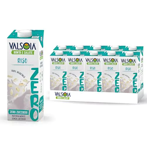 Valsoia Bevanda Riso Zero Zuccheri Vegetale Senza Lattosio Glutine Calcio Vitamine