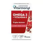 Vitarmonyl Omega 3 EPA DHA Integratore Olio di Pesce Vitamina E Benessere Cardiaco