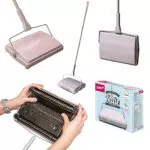 York Scopa Elettrica Senza Fili con Spazzole Rotanti Testa Snodata Portatile