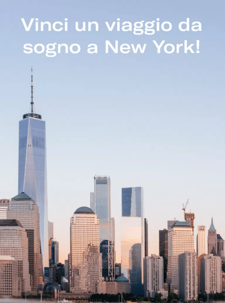 VINCI UN VIAGGIO DA SOGNO A NEW YOR CON WATERDROP!