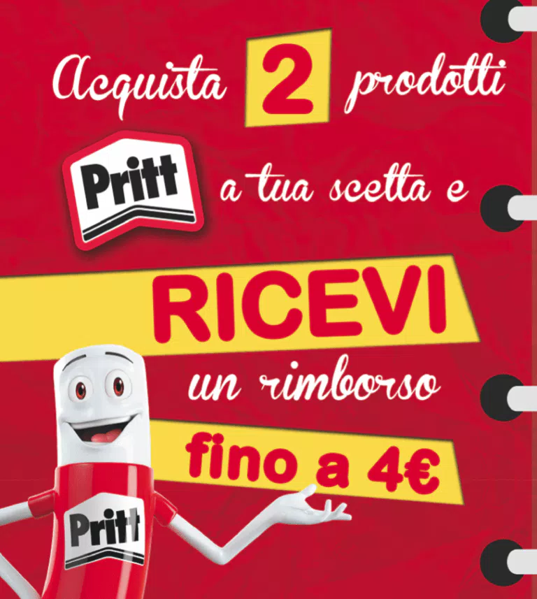 Spendi&Riprendi con Pritt in Conad 2022: 4€ di rimborso sicuro