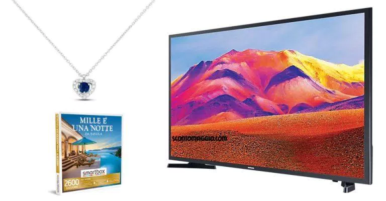 75 ANNI DI CONFIDENZE: TV SAMSUNG, COLLANA IN ORO O SMARTBOX?
