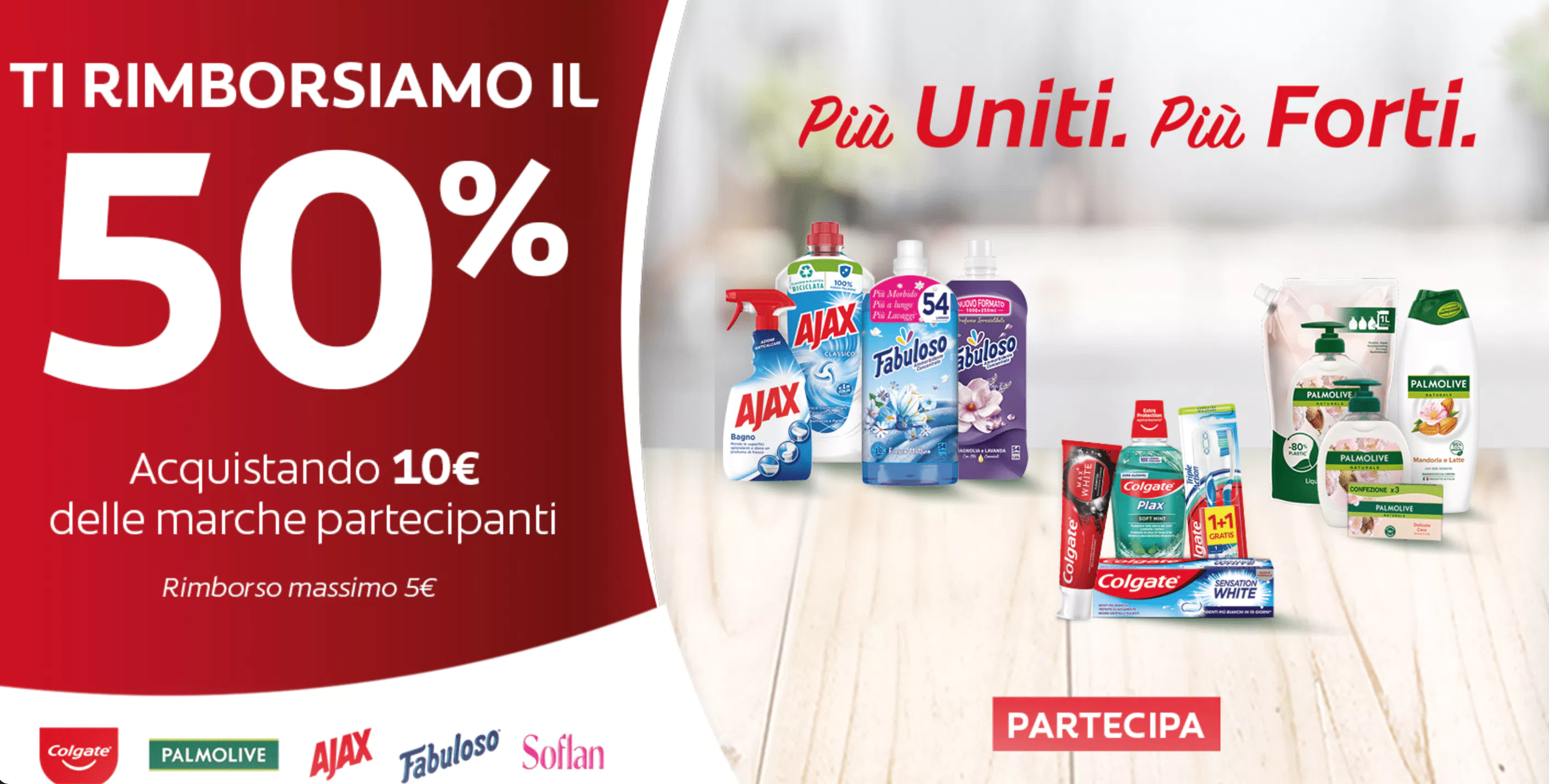 “Più Uniti Più Forti” Carrefour: come farsi rimborsare 5€