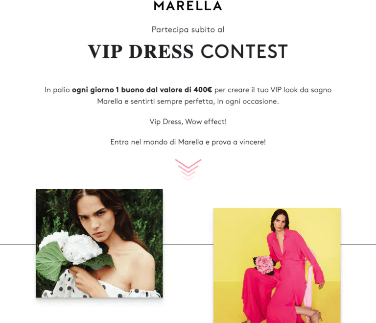 Vinci una gift card Marella! Devi solo compilare il form
