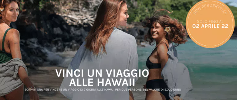 Concorso PureLei: vinci un viaggio alle Hawaii