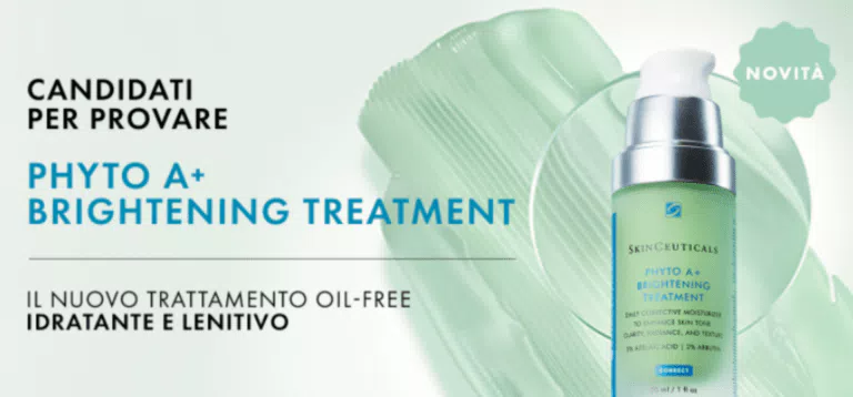 Diventa tester SkinCeuticals: prova gratis la nuova linea PhytoA+ Brightening Treatment