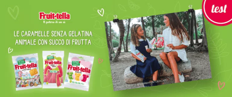 Diventa Tester Fruittella: prova gratis le nuove caramelle senza gelatina animale