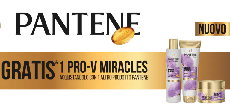 Cashback Pantene 2022: prova gratis la linea Pro-V Miracles