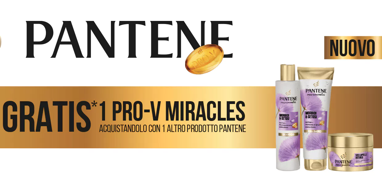Cashback Pantene 2022: prova gratis la linea Pro-V Miracles