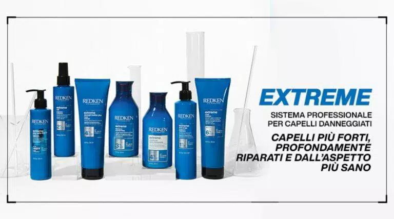 Richiedi gratis kit di campioni omaggio Redken Extreme: shampoo e conditioner