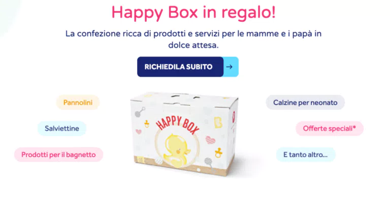 Con Prenatal la Happy Box è in regalo!