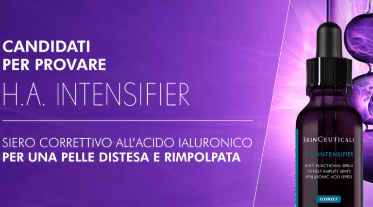 Diventa tester del nuovo siero correttivo all'Acido Ialuronico Skinceuticals (Novembre 2022)