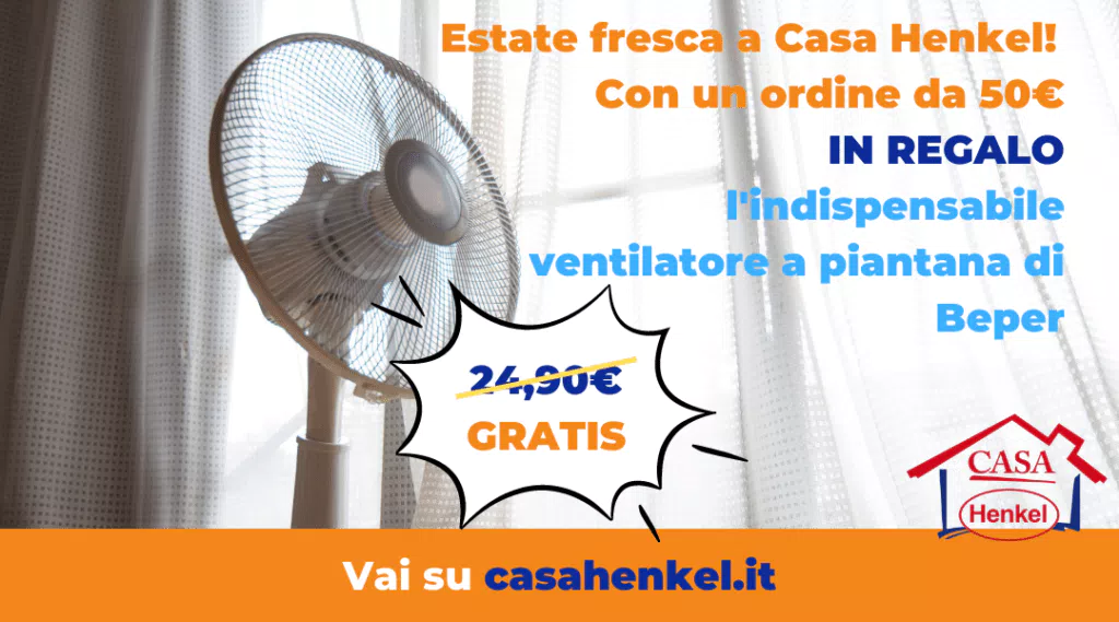 Ventilatore a piantana firmato Beper in Regalo per TE!
