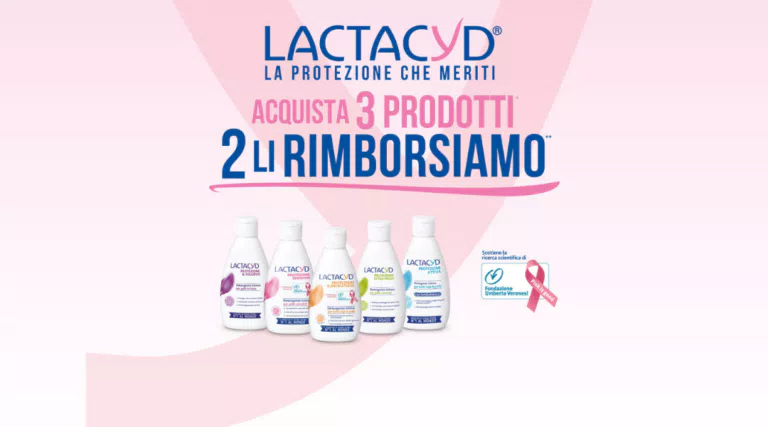“PROTETTI E RIMBORSATI”: come richiedere il rimborso di 2 prodotti Lactacyd