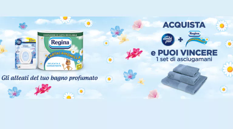 “GLI ALLEATI DEL TUO BAGNO PROFUMATO”: in palio 200 set di asciugamani